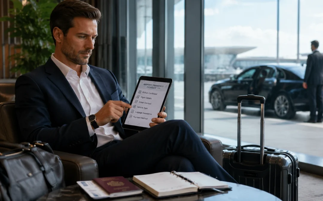 Business Traveller Airport Transfer Checklist: What to Confirm Before You Fly